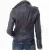 Import hot sale new Winter mid-length womens motorcycle jacket 100% real sheep leather from Pakistan