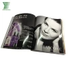 Hot sale paper brochure flyer leaflet booklet fashion magazine book printing