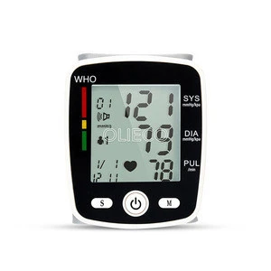 Hot Sale Portable Automatic Digital Wrist Blood Pressure Monitor