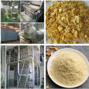 Hot Sale Precooked Corn Flour Production Line  Planta de harina de maiz precocida en Venezuela