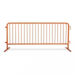 Hot sale road safety metal pedestrian used crowd control barrier