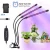 Import Hot sale three way 3 head timing set control Led plant Grow Light for indoor plants from China
