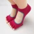 Import Hot Sale Womens Cotton Yoga Socks Open Back Cotton Non Slip Five Finger Black Yoga Socks from China