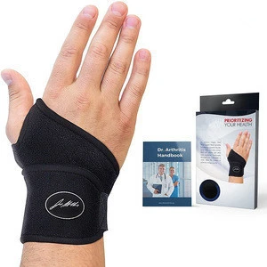 Hot Sales Adjustable Breathable Protective Wrist Wrap Elastic Carpal Mouse Pad Wrist Brace Hand Support with Enough Stock