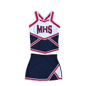 Hot Sales latest design Comfortable wholesale custom sublimated Basketball Cheerleader Uniform