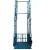 Import Hot sales vertical stationary guide rail leading rail goods lift table from China