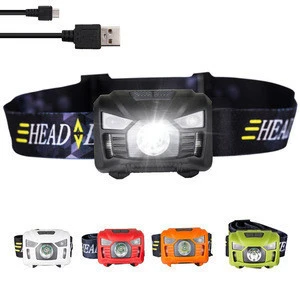 Hot seller High power USB rechargeable led headlamp for camping, running
