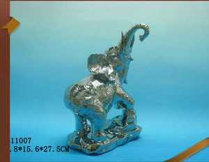 Hot Selling Custom elephant gifts &amp&crafts ceramic elephant home decor
