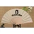 Import hot selling factory hand printing wood fan from China
