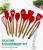 Import Hot Selling Households 11 Pieces Kitchen Silicone Accessories Cooking Tools Utensils Set from China