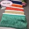 hot selling multi colors curtain dance costume sewing long polyester chainette fringe