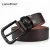 Import hot selling needlepoint buckle men PU artificial leather belt fashion man wholesale custom brand male belt for business man from China