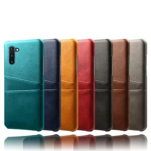 Hot Selling Wallet Leather Card Holder Slot PU Hard Cover Phone Case For Samsung Galaxy Note 10