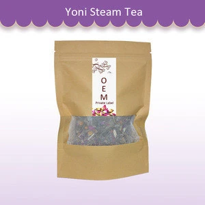 Hot selling Yoni vaginal steam herbs virgin wash  GMP certificates feminine hygiene products