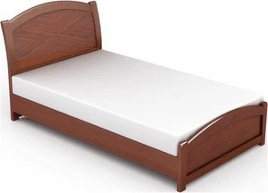 Hotel bedroom solid wood bed