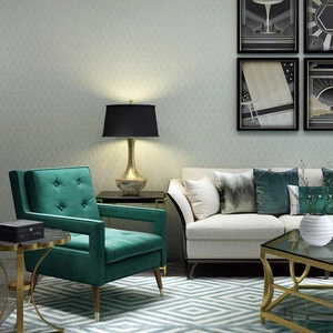 Hotel home interior design decorative fabric curtain chair wall paper cloth custom furniture factory