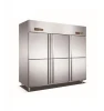 Hotel Restaurant 4 Doors Freezer Kitchen Refrigeration Equipment Upright Fridge For Restaurant used