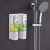 Import Hotel wall mounted liquid soap shampoo and bath dispenser Soap dispenser liquid soap dispensers from China