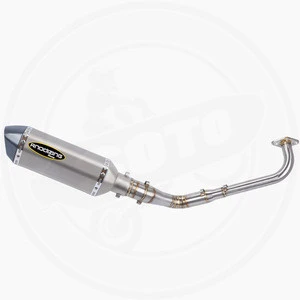 Hotsale Motorcycle Exhaust muffler Slip-On exhaust Full System for Yamaha NMAX155 NMAX 125 2015-2017