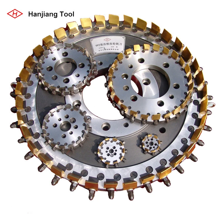 HSS Gleason type CNC machines spiral bevel gear cutters