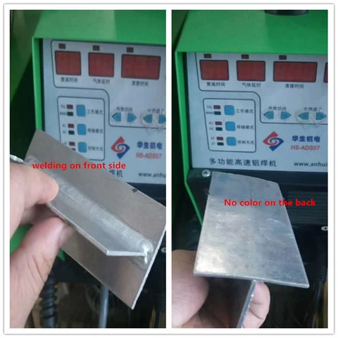 HUASHENG IGBT control digital industrial use wsme aluminum welding pulse Tig AC DC 200