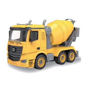 Huiye 2020 DIY Assembled truck toy vehicle cement truck  for kids creative toys cement truck