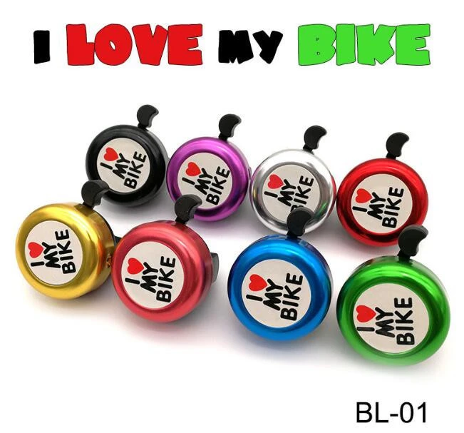 I Love My Bike Bell Bicycle Bell Bike Ring Bell for Kids and Adults