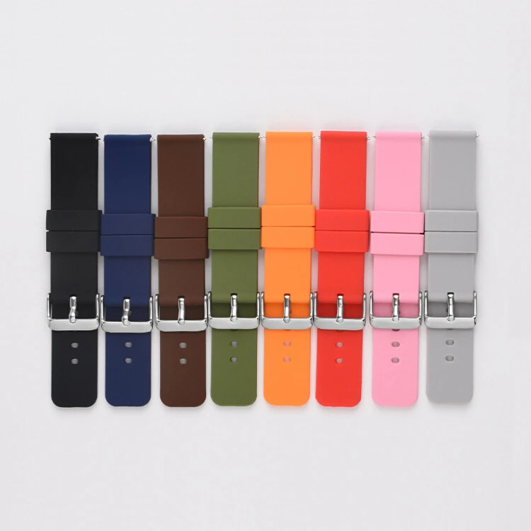IN STOCK 8 colors 3 sizes SHX quick release watch strap  adjustable silicone wristband sport silicone rubber band