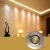 Import Indoor lighting 1W 3000k led recessed downlight from China