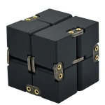 Infinite magic cube alloy pocket square aluminum decompression adult creative fingers decompression class boring vent toys