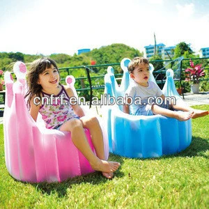 Inflatable Kids Salon Sofa Chair