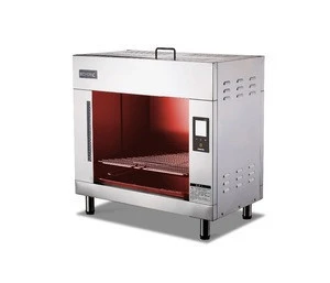 infrared burner toaster oven commercial gas single deck baking oven