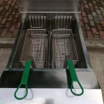Innovative products safe basket french fries machinery deep fryer electric
