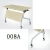 Import Iron Folding Training Table Leg Foldable Conference Desk Leg Meeting Table Frame with Caster from China