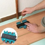 Irregular Contours Gauge Tiling Laminate Tiles Edge Arc Ruler Contour Profile Scale Template Measuring Tool