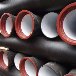 ISO2531 iso 8179 Pipe K7 k9 c40  For Sewage Water Drainage Ductile Cast Iron Pipes