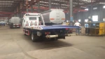 ISUZU wreker truck 4*2 tow truck rollback wrecker bed truck for sale