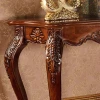 Italian antique wood hand carved console table