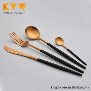 Italian Dinner Sets Spoons Forks Knives Stainless Steel Cutlery Set Wedding Dinnerware Sets