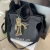 Import Japanese Canvas Mens and Womens Simple Cross-body Bag Wash Canvas Thick Handbag Large Capacity Arts Students Package Satchel from China