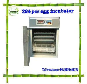 JN-264 eggs CE approved china used chicken egg incubator for sale/poultry egg incubator