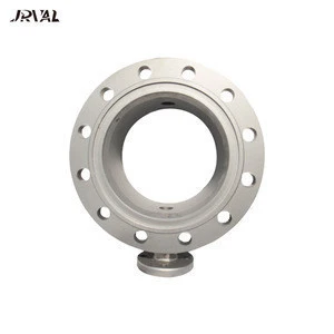 JR 6 inch ss valve body valve butterfly valve body casting in china