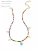 Import JUHU New handmade measle rainbow beads shell chain necklace cute creative bead woven floral geometric beads jewelry wholesale from China