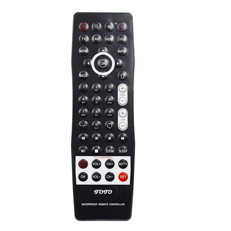 JY-2049 Best Selling IR Wireless Waterproof Remote Control Switch Apply to Hitachi Sony Hisense Insignia TV