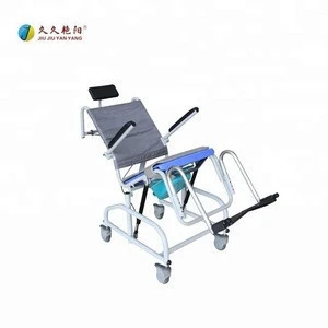 JY-XZC-01 rehabilitation therapy supplies shower chair with a bed pan
