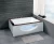 Import K-614 Wholesale china factory Simple small acrylic bath tub with PU pillow, cheap massage spa, bathtub handrail from China