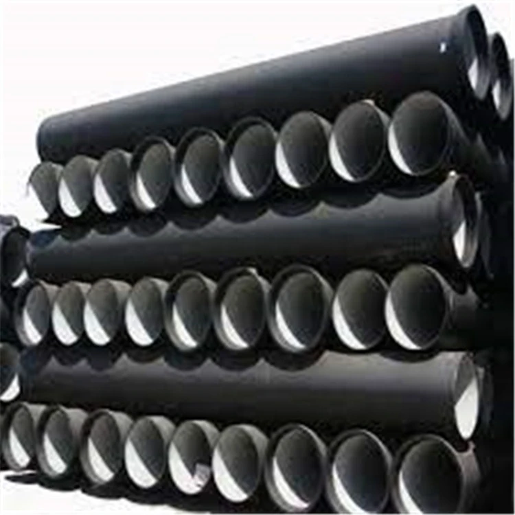 K9 ductile iron pipe ISO 2531/ EN545 600mm large diameter ductile iron black type of drain pipe
