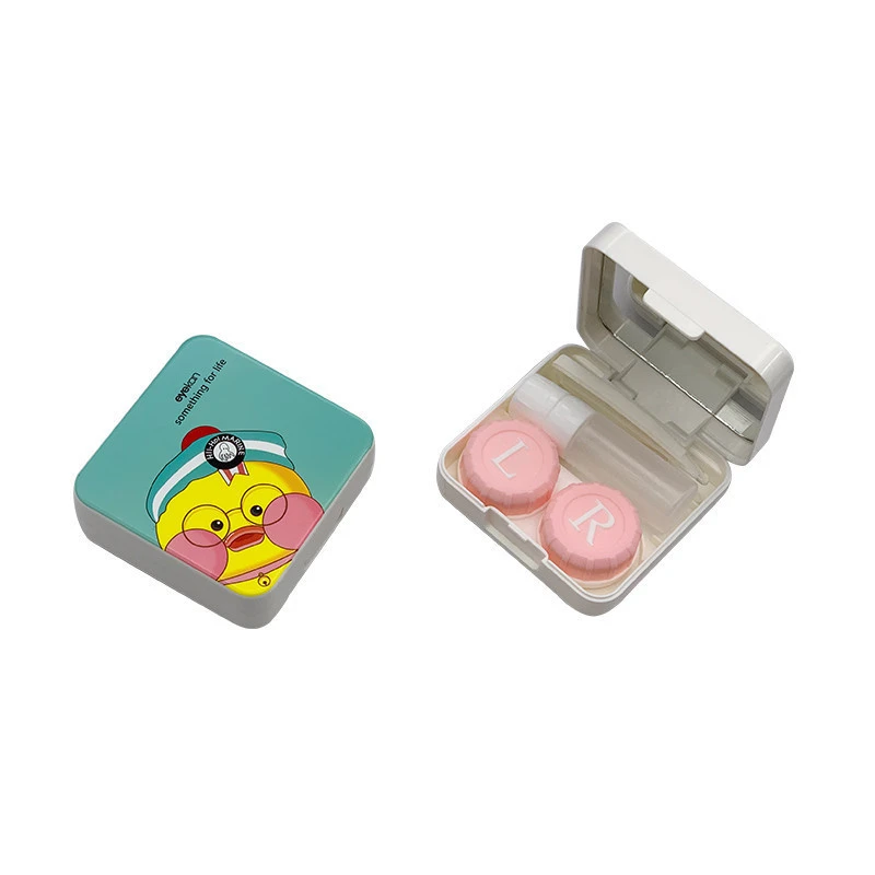 KAIDA animal contact lenses dual case with different colors