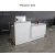 Import Kainice Factory simple shop counter design store counter wood white reception desk front reception desks for sale from China