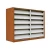 Import KD book store used library shelving furniture wooden bookshelf from China